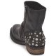 Donna Pieces ISADORA LEATHER BOOT Nero Marchio Di Vendita