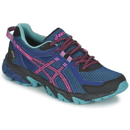 Originale Scarpe Sport Asics Blu/Rosa Gel-Sonoma 2 Goretex per Donna