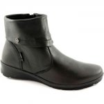 Donna Enval SOFT 49210 nero scarpe donna stivaletti tronchetti zip Nero Bassa Vendite On-Line Per