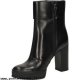 Donna What For CALF LEATHER nero Miglior Popolare per vendita