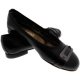 Donna Ballerine Calzaturificio R.p paperina ballerina pelle vernice nero medaglia art nero Gomma Fashion outlet