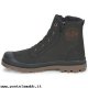 Bambini Palladium HI LEA GUSSET K BLACK/Nero/Gum Soddisfatto per