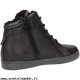 Bambini Bikkembergs BKJ103077 Sneakers Bambino Pelle Nero Nero Punti Vendita