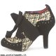 Donna Irregular Choice ABIGAILS THIRD PARTY Nero/Beige Negozio Autentica