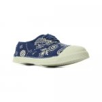 Nuovo Stile Sneakers Bensimon Blu Ten Lacet Bandana Marine per Donna