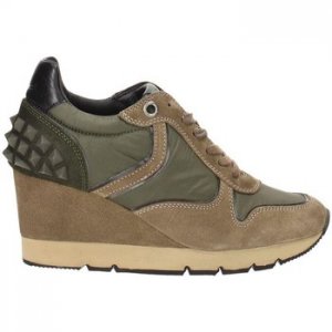 Donna Voile Blanche 0012008702.01.9101 Sneakers Donna Pelle Tortora/Militare Marrone Marchio Di Vendita