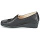 Donna Classiche basse Luxat EMUR Nero Gomma Alla Moda Di Sconto