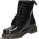 Donna Dr Martens DMS PATENT 8 EYE nero Moda Online