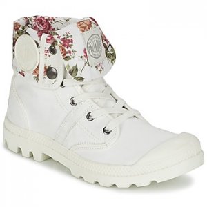 Donna Palladium PALLABROUSE BAGGY TWILL Bianco/FLEURS Vendite On-Line Per