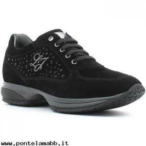 Bambini Liu Jo UB21650 Scarpa lacci Bambino Nero Popolare per vendita