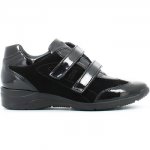 Donna Keys 8009 Scarpa velcro Donna Nero Marchio Di Vendita