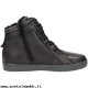 Bambini Bikkembergs BKJ103077 Sneakers Bambino Pelle Nero Nero Punti Vendita