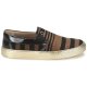 Ufficiale offrire Slip On Sonia Rykiel Nero/Marrone Stripes Velvet per Donna