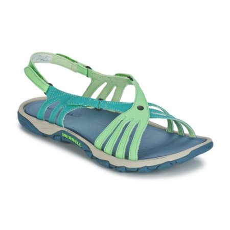 Originale Scarpe Sport Merrell Verde Enoki Link per Donna