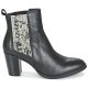 Donna BT London FLARA Nero/Python Marchio Di Vendita