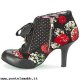 Donna Irregular Choice BLAIR ELFGLOW Nero/Rosso Trovare Prezzi Più