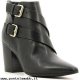 Donna Guess FLHEA3 LEA09 Tronchetto Donna Nero Moda Online