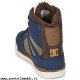 Donna DC Shoes REBOUND SLIM WNT Blu/Marrone Ufficialmente