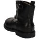 Bambini Florens W5345 Mezzo Stivaletto Bambina Pelle Nero Nero Negozio Autentica