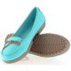 Donna Ballerine Crocs Wrap Colorlite Ballet Flat Pooltumbleweed Marrone Siti Di Liquidazione