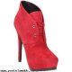 Donna Guess FL6IRRSUE09 Tronchetto Donna Pelle Rosso Clearance online