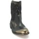 Donna Sergio Romero 10466 bottino GLITTER nero nero Popolare per vendita