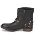 Donna Pieces ISADORA LEATHER BOOT Nero Marchio Di Vendita