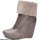 Donna Vic 4H9905D.686B5M Tronchetto Donna Pelle Grigio Ufficialmente