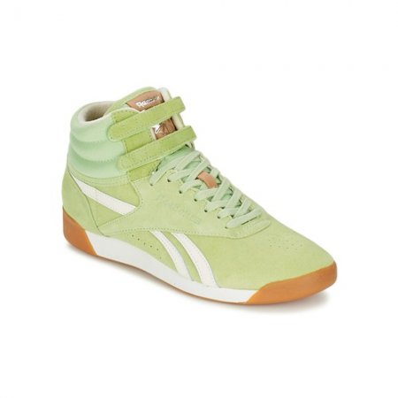 Originale Scarpe Sport Reebok Verde F/S Hi Suede per Donna