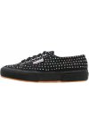 Sneakers basse full black Uomo Nero Grande Sconto