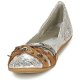 Donna Ballerine Regard SOLI Argento/Beige Sintetico Sito Shoping