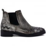 Donna Café Noir beatle con fiori strass I15.016 GRIGIO Siti Shoping In Linea