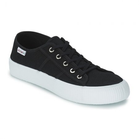 Buona vendita Sneakers Victoria Nero Blucher Lona Gruesa per Donna