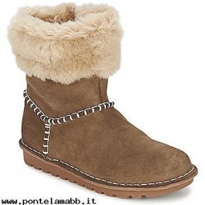 Bambini Clarks GREETA ACE JUNIOR Nocciola Offerte Di Sconto