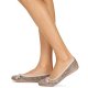 Donna Ballerine Les P\'tites Bombes ELLA SERPENT Beige Gomma Sito Offerte