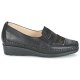 Donna Classiche basse Luxat EMUR Nero Gomma Alla Moda Di Sconto