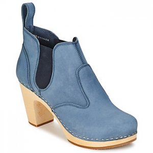 Donna Swedish hasbeens CLASSIC CHELSEA BOOT Blu Moda Online