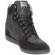 Donna Liu Jo UB20839 Sneakers Donna Pizzo Nero Nero Marchio Di Vendita