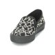 Economica Per Slip On Victoria Nero Slip On Estampado Vaca per Donna