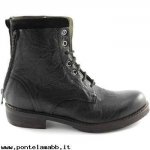 Donna J.p. David 32525 nero scarpe donna stivaletti lacci pelle Nero Buoni Negozi Online