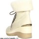 Donna Cesare Paciotti Cesare P. TR04 Tronchetto Donna Pelle Ghiaccio Beige Vendere Offerte Di Sconto