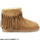 Donna UGG STIVALETTO WYNONA FRINGE CHESTNUT/NATURAL marrone Trovare Prezzi Più