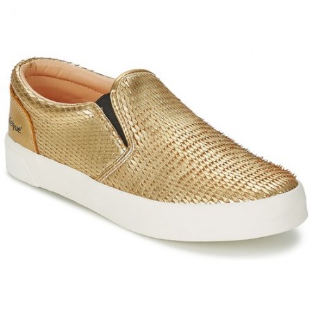 Moda A Buon Mercato Slip On Feiyue Oro Fe Slip On Dragon Scale per Donna