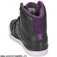 Donna DC Shoes REBOUND SLIM HIGH Nero/Viola Miglior Marchio Di Vendita