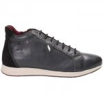 Donna Geox D44H5A04322C9999 Sneakers Donna Pelle Nero Nero Meno Popolare per vendita