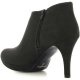 Donna Grace Shoes 3554 Tronchetto Donna Antracite Affare Vendita