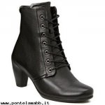 Donna Ecco STIVALETTO SCULPTURED 65 BLACK OLD WEST Nero Shopping per