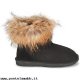 Donna Nome Footwear PASSATI FUR Nero Enorme Discounted