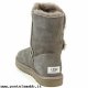 Donna UGG BAILEY BUTTON GRIGIO Vendite On-Line Per