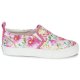 Originale Slip On Ralph Lauren Rosa/Floreale Carlee Twin Gore per Donna